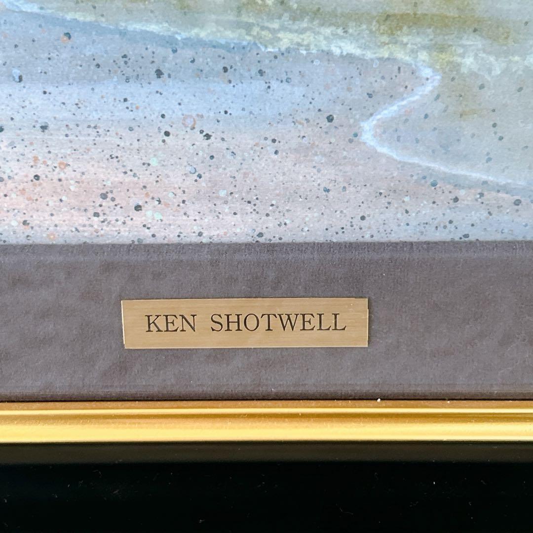 【真作】ケン・ショットウェル★ルミナ―ト版画★ステッピング・ストーンズ・パース