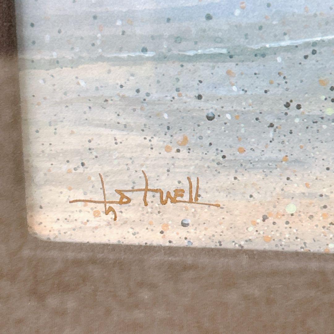 【真作】ケン・ショットウェル★ルミナ―ト版画★ステッピング・ストーンズ・パース