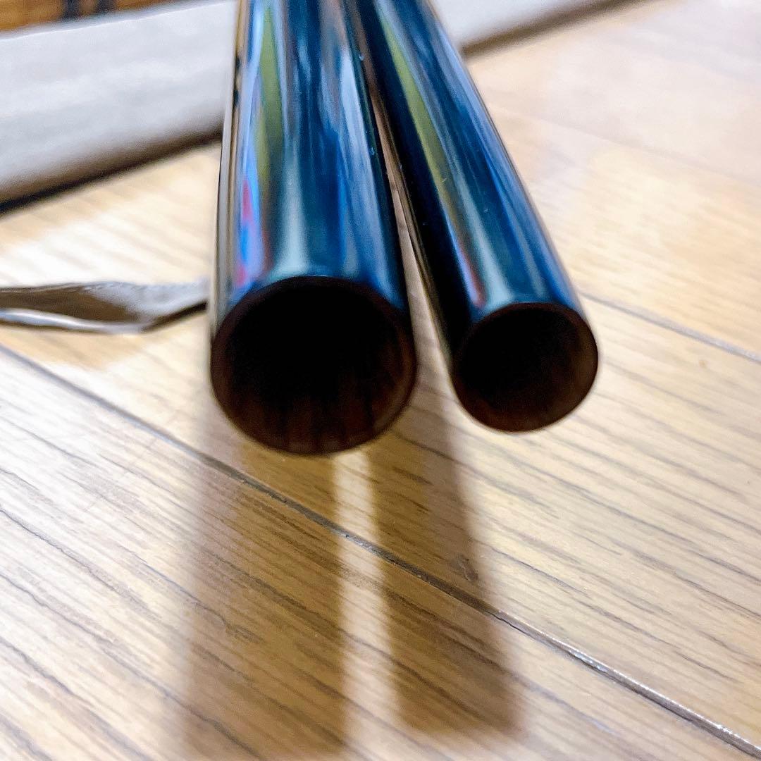 超希少　美品 夢坊作 特作 目出し 玉の柄 竿掛 和竿 ヘラブナ