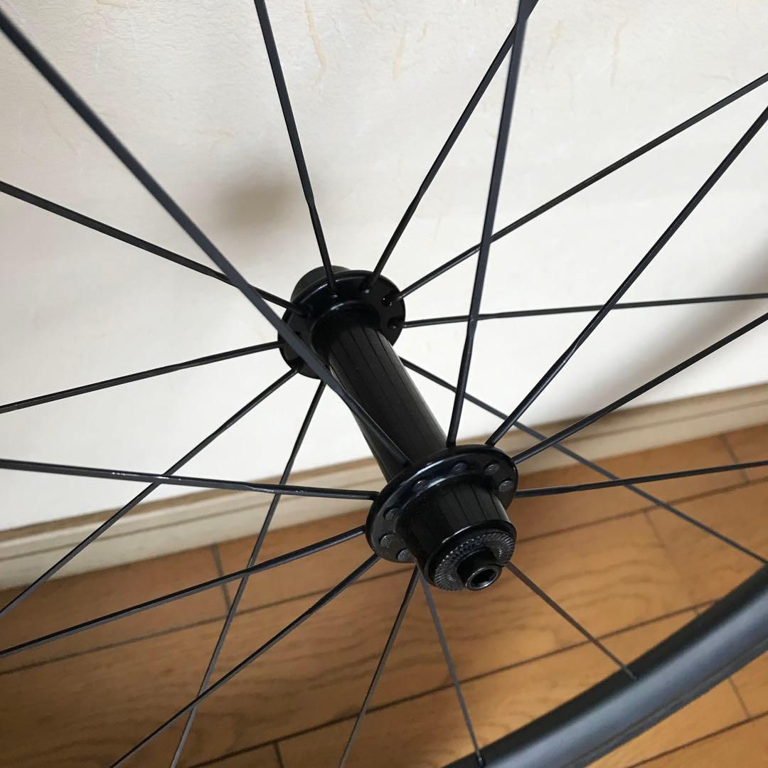 【値下げ】クリンチャー カーボンホイール フロント