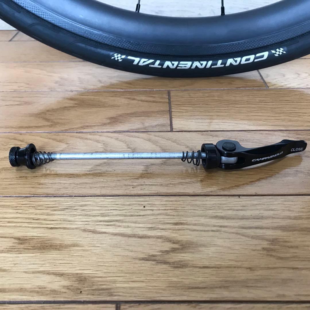 【値下げ】クリンチャー カーボンホイール フロント