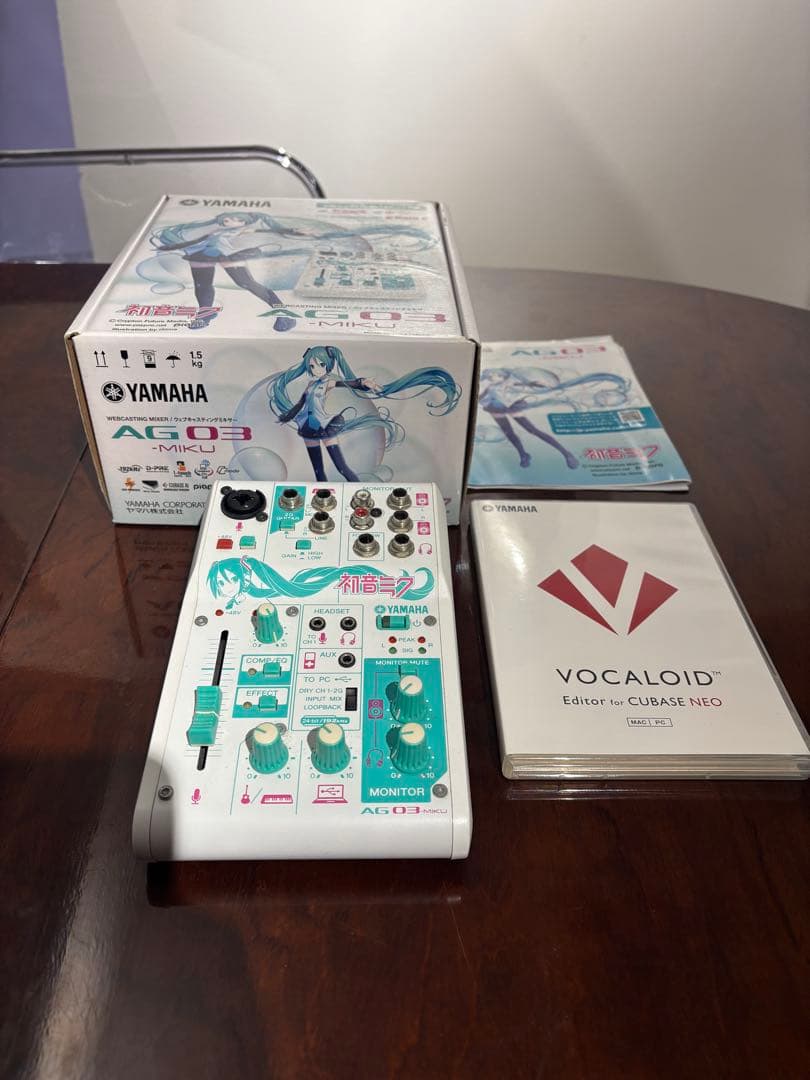 初音ミクコラボモデル ミキサー ヤマハ YAMAHA AG03