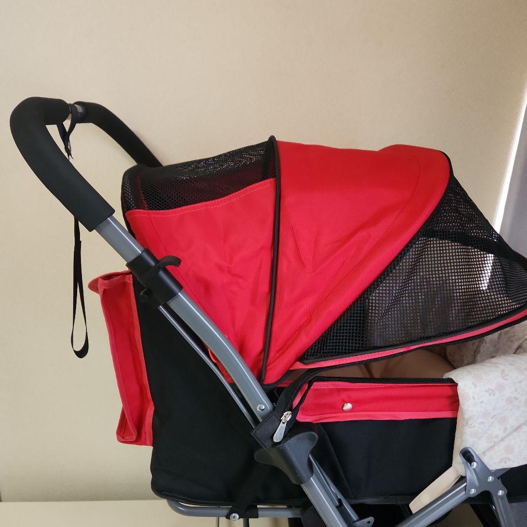 ペット　カート　バギー　 折りたたみ　シートクッション　あごのせ　犬　猫　外出