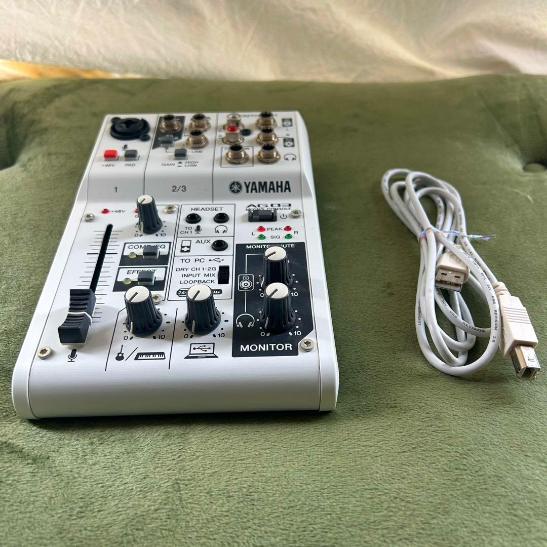 Yamaha AG03 USBミキサー
