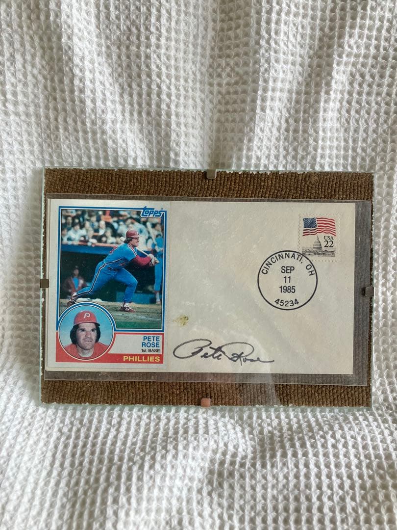 ピート・ローズ 1985年記念品 フィリーズ