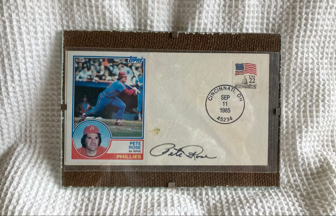ピート・ローズ 1985年記念品 フィリーズ