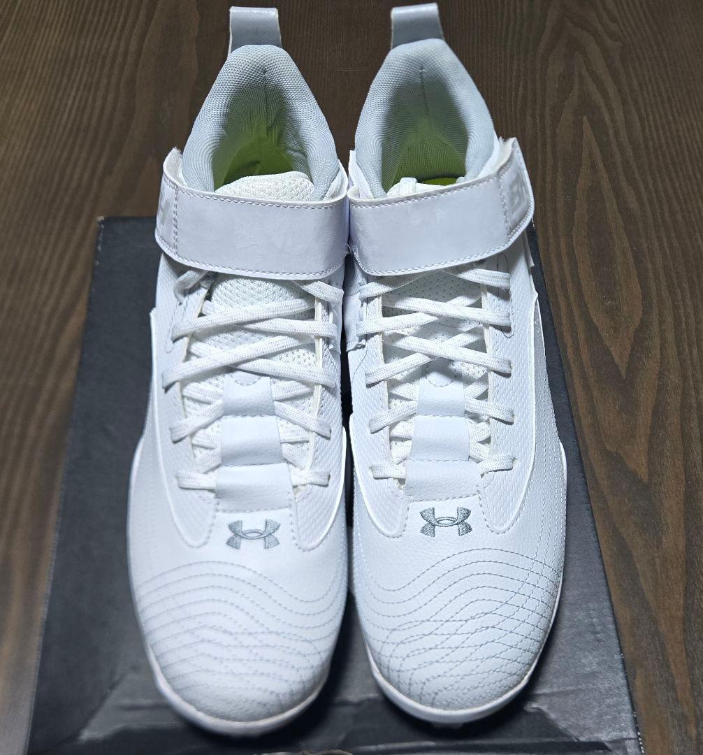 新品 USアンダーアーマー ハーパーモデル ポイントスパイク 28cm