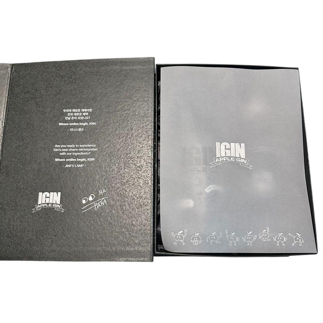 【韓国限定】BTS ジン 期間限定 IGIN APPLE GIN ギフトBOX