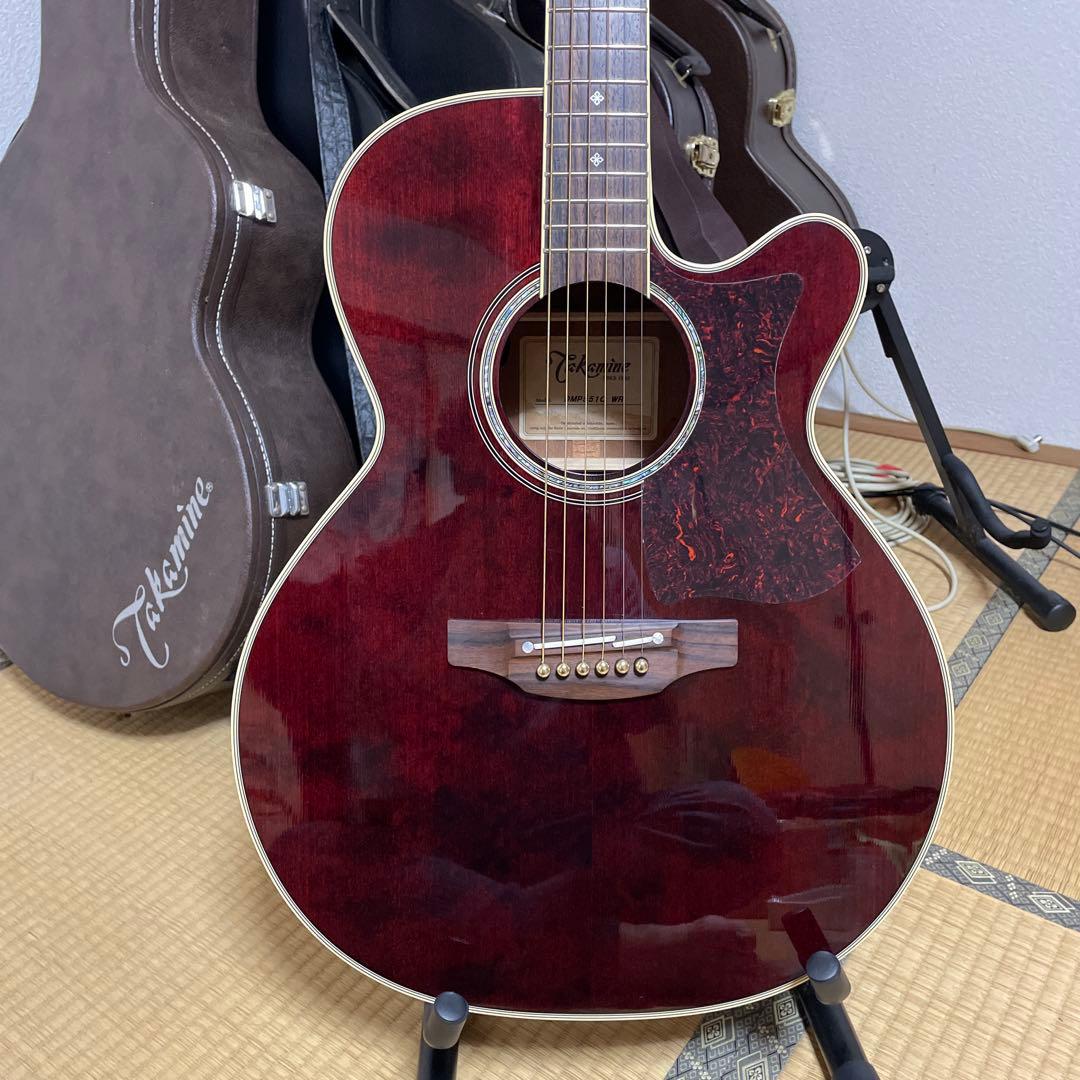 Takamine エレアコDMP551C WR タカミネ純正ピックアップ増設‼️