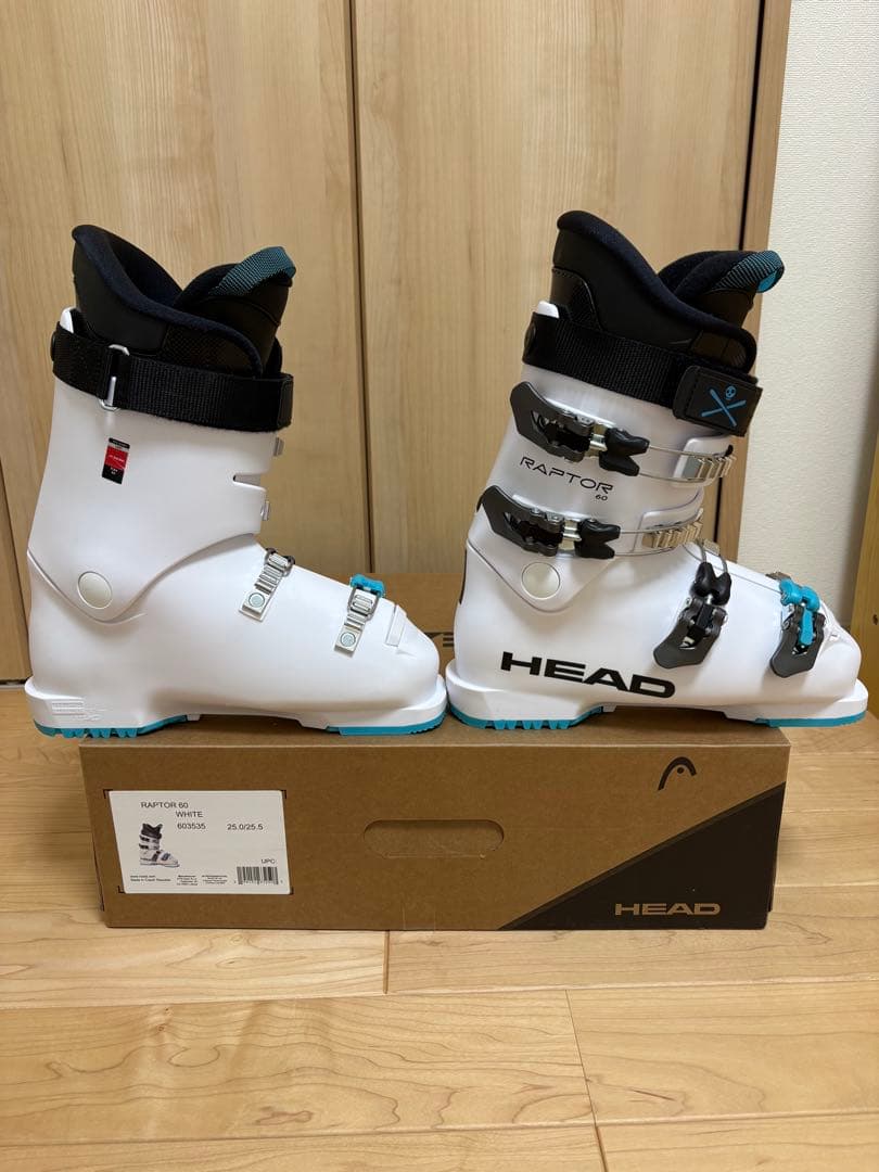 試着のみ　HEAD 2025モデル　RAPTOR 60 ホワイト 25.5cm