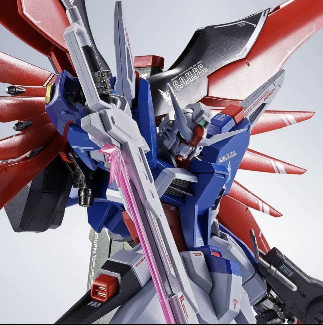 メタルロボット魂　デスティニー＆ゼウスシルエット＆光の翼3点セット　オマケ付き