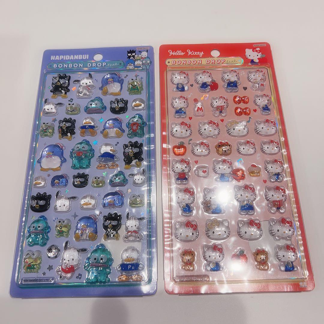 【入手困難】ボンボンドロップシール 7種セット サンリオ ディズニー