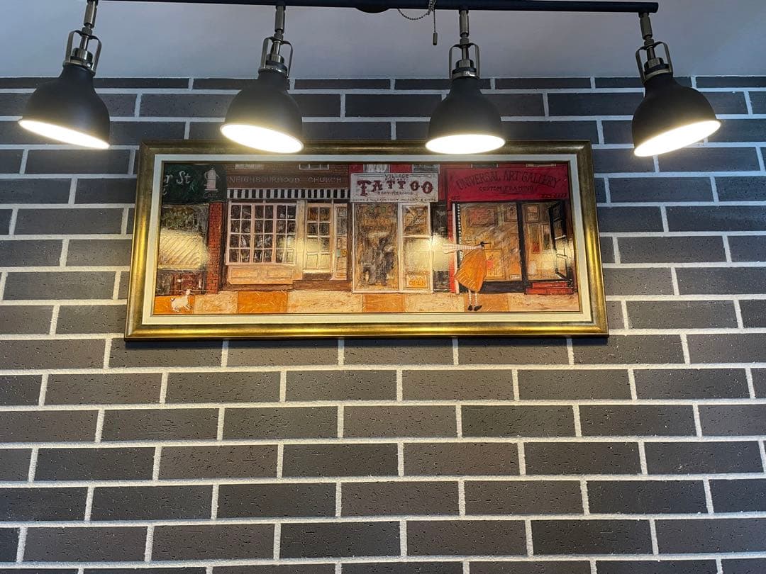 「あなたの住む街角で」 サムトフト アートパネル sam toft 絵画