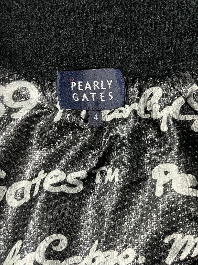 PEARLY GATES パーリーゲイツ　メンズ　ジャケット　ブラック　黒　4