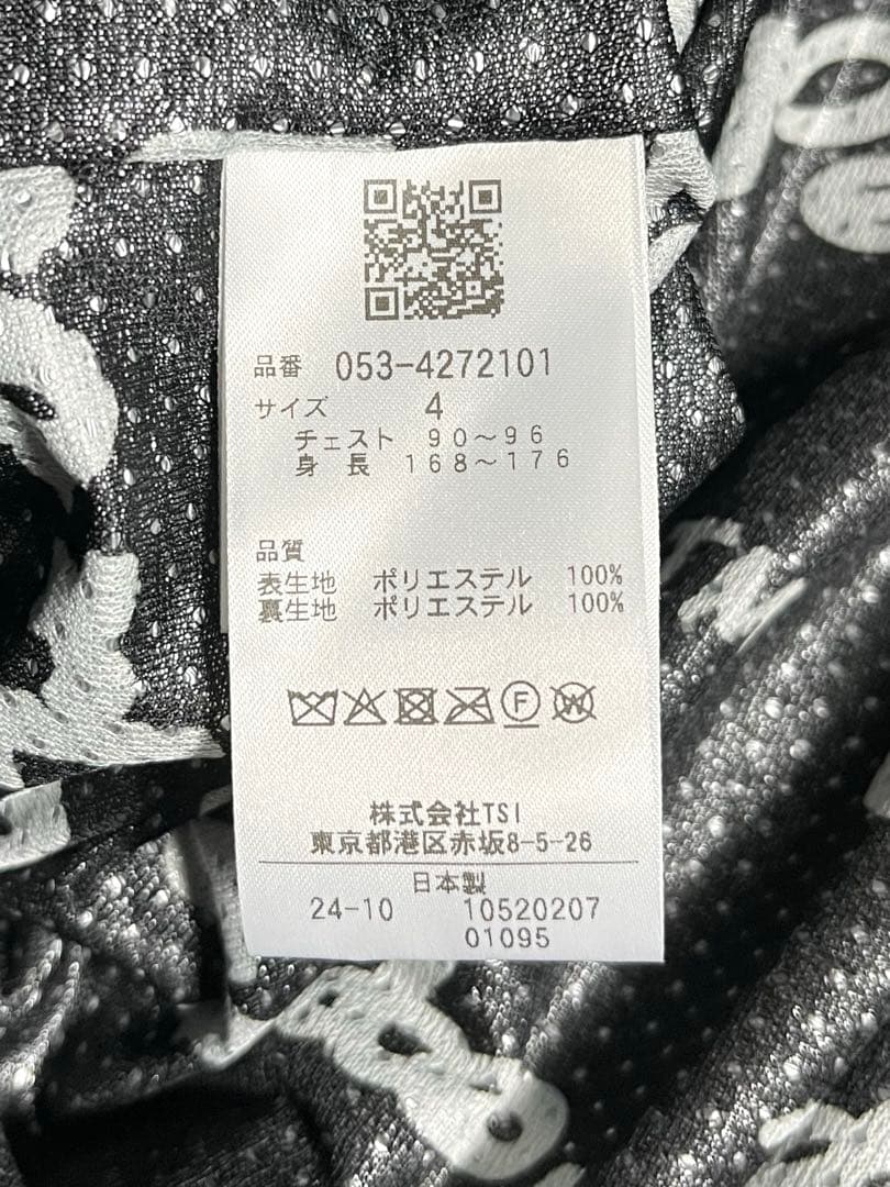 PEARLY GATES パーリーゲイツ　メンズ　ジャケット　ブラック　黒　4