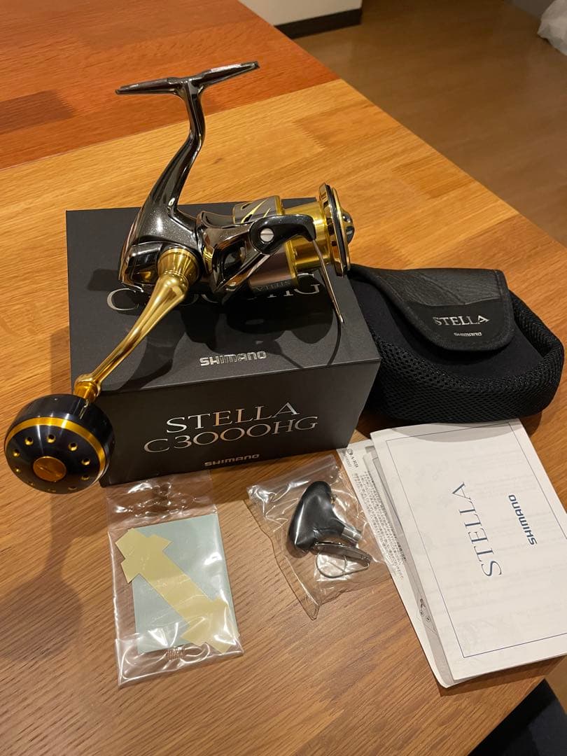 14 ステラ C3000HG 夢屋ハンドルノブ付き　中古美品