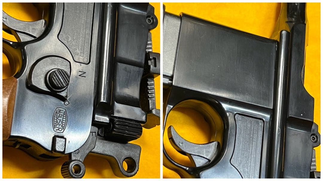 マルシン　モーゼルＭ７１２ モデルガン　1／１ 樹脂製　マルイ