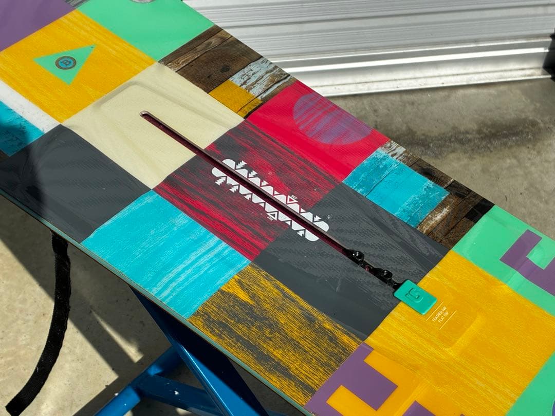 WAX済》バートンBURTON【FEATHER 140】FLAT TOP