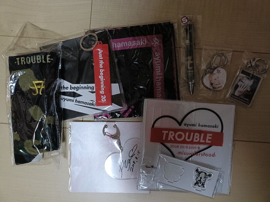 浜崎あゆみ　限定グッズ　ライブグッズまとめ売り