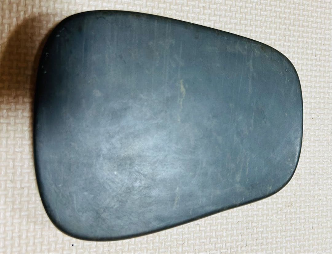 [貴重珍品] 中国　古美術　文房具　清時代　端溪 硯書　紫檀共箱