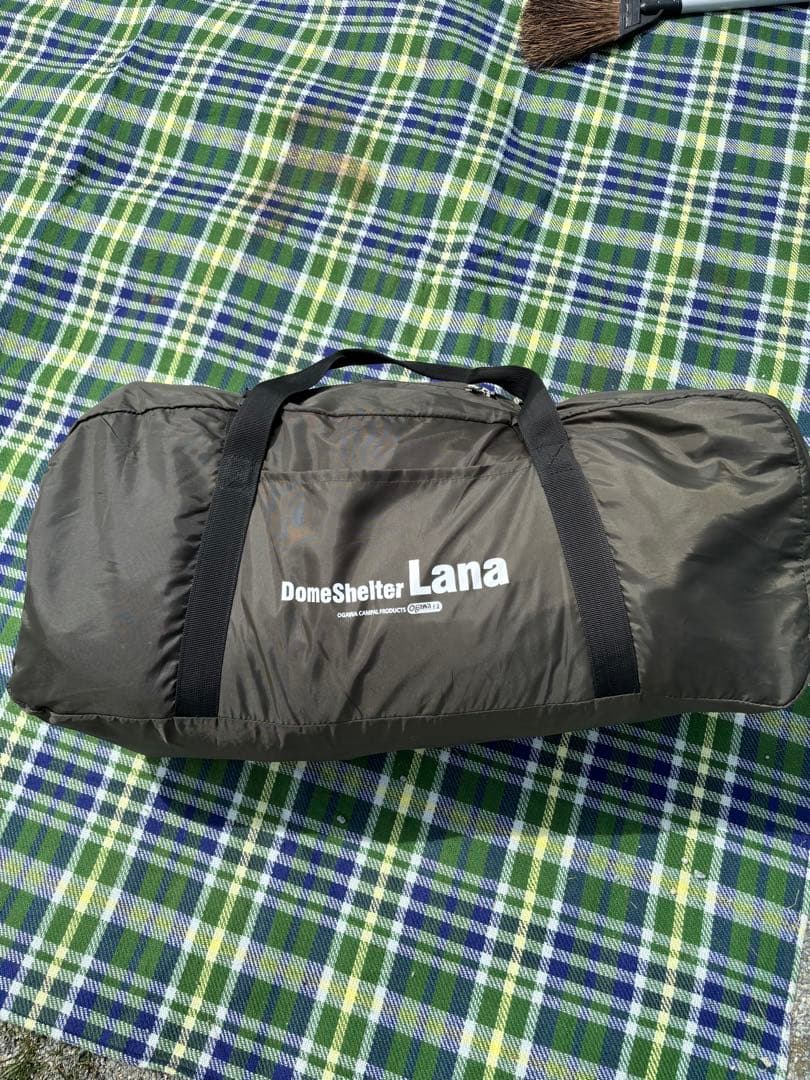 DomeShelter Lana ドーム型テント ベージュとオリーブ