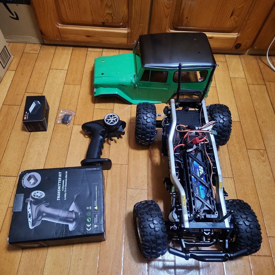 ■専用■　　　タミヤ CR-01 フルセット　緑　ランクル　ボディ　　ラジコン