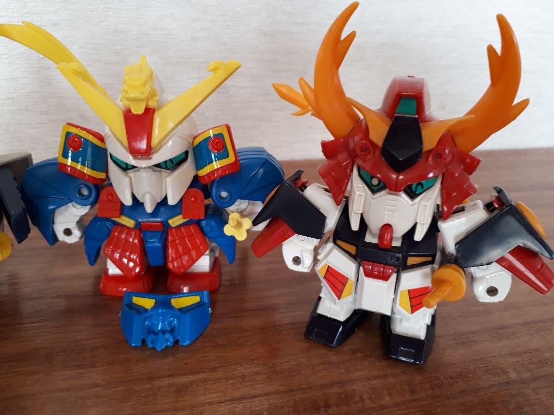 。　武者ガンダムシリーズ　SDガンダム　まとめ売り　昭和レトロ　フィギュア