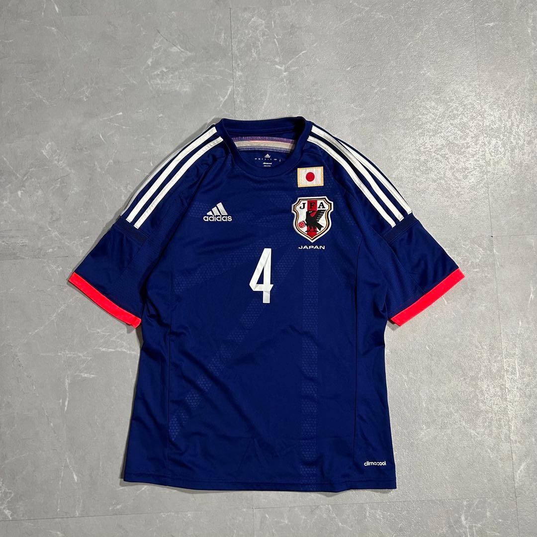 adidas サッカー 日本代表ユニフォーム 2014W杯 本田圭佑選手 4番