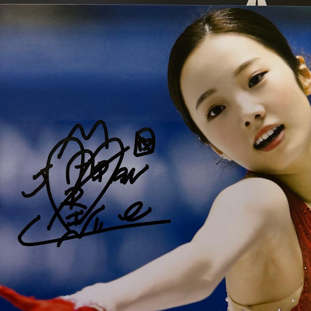 大人気　本田真凜選手　直筆サインPhoto