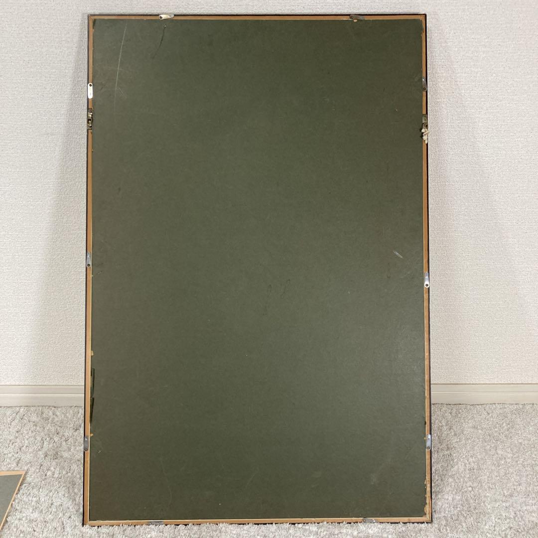 広重　写楽　歌麿　大判和紙製5枚組み　複製　浮世絵　額付き　Ukiyo-e 錦絵