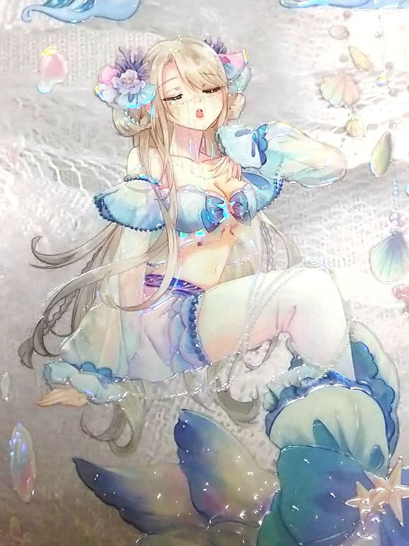 ✩再販✩J714＃小美人鱼(贝壳光)切売り海外人物マステ女の子