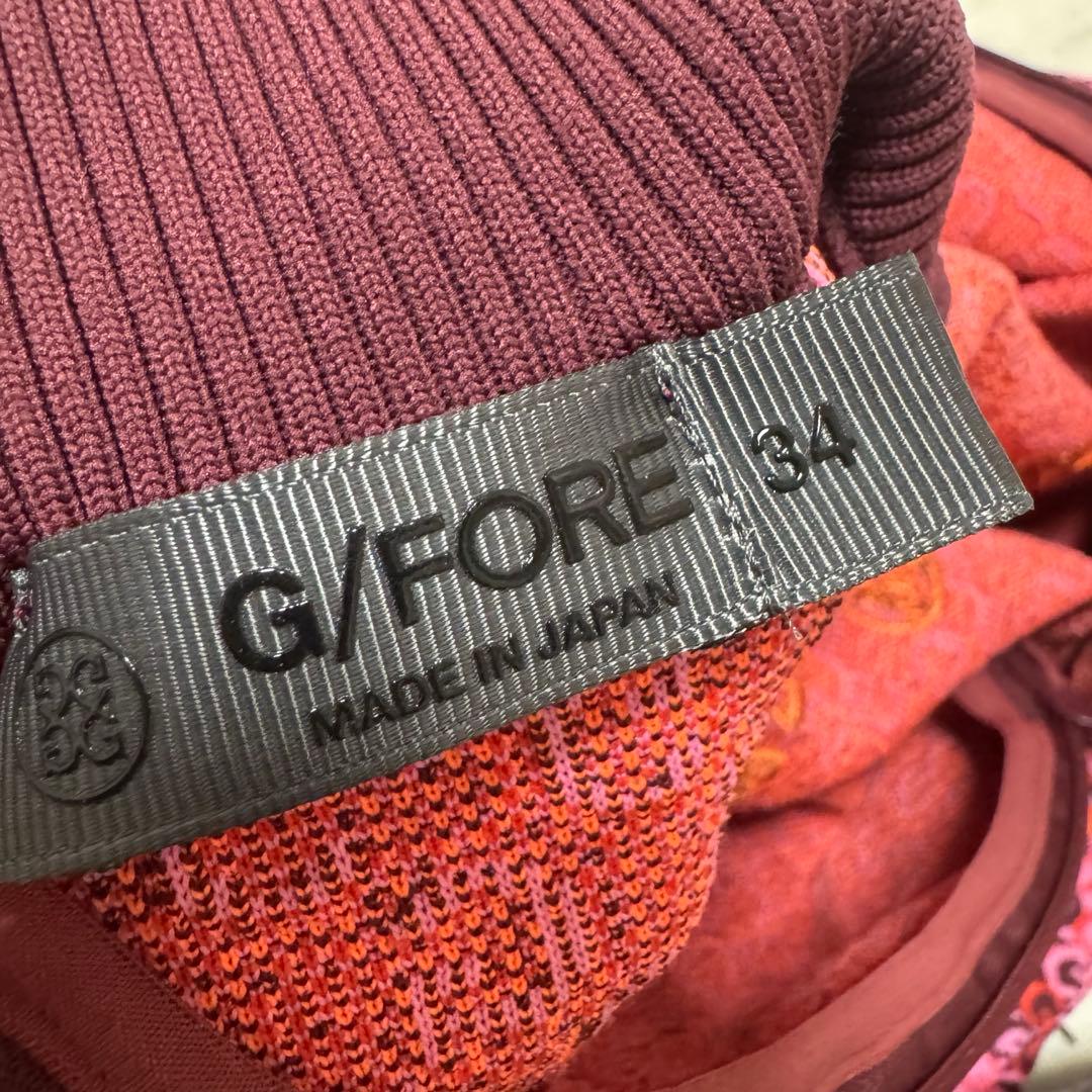 極美品　g/fore ジーフォア　ニットワンピース　34