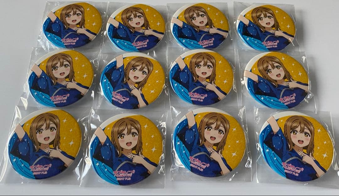 ラブライブサンシャイン　国木田花丸　缶バッジ　finale ガチャ　Aqours
