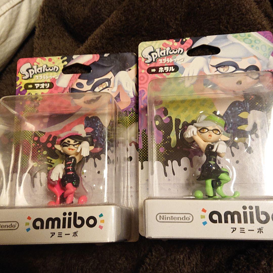 amiibo ホタル 　アオリ　セット(スプラトゥーンシリーズ)