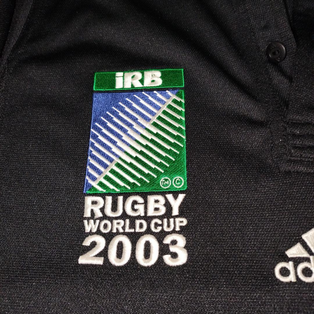 オールブラックス ラガーシャツ 限定版 2003年　ワールドカップ