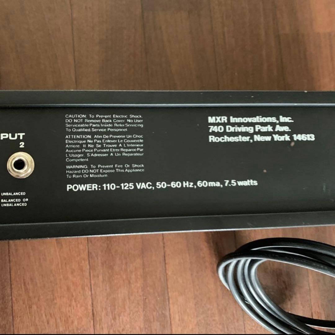 MXR 170 DUAL OCTAVE グラフィックEQ ビンテージ