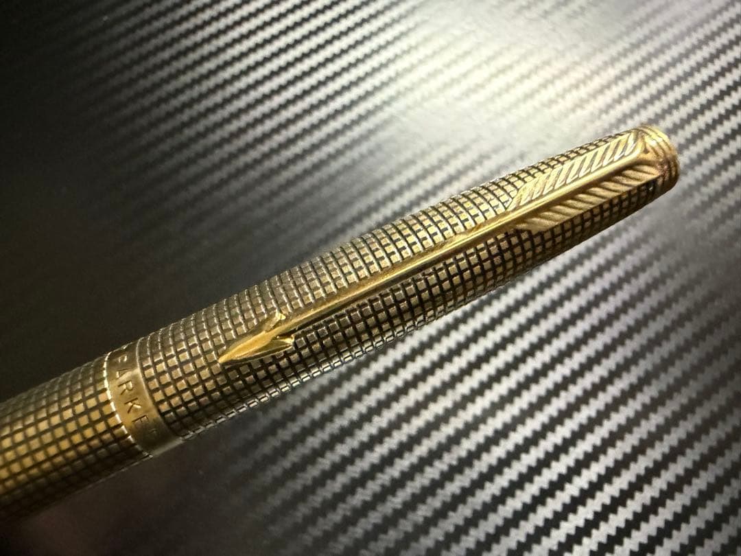 未使用に近い パーカー 75 シズレ バーメイル XF 極細字 万年筆