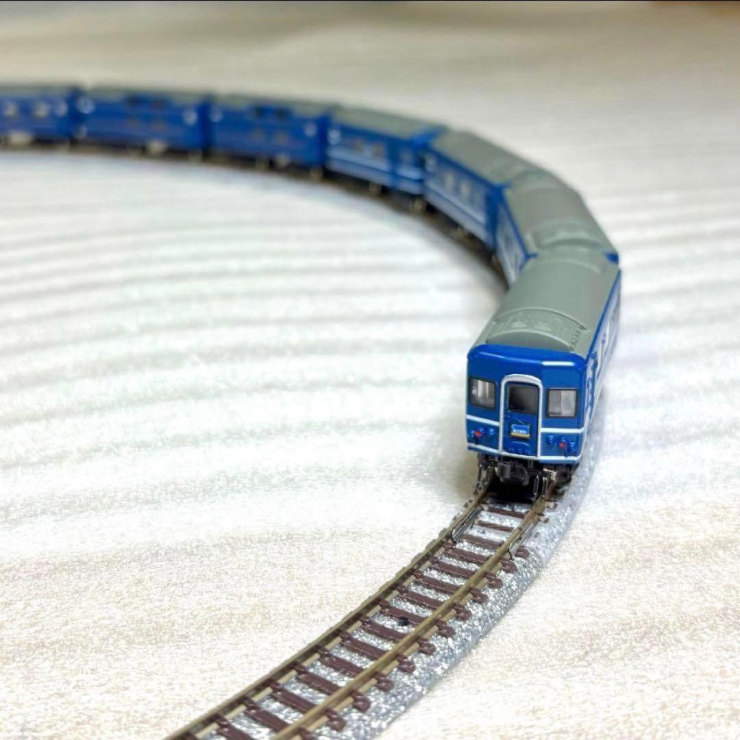 Bトレイン 24系あけぼの11両フル編成＋EF64-1000 N化 機関車動力化