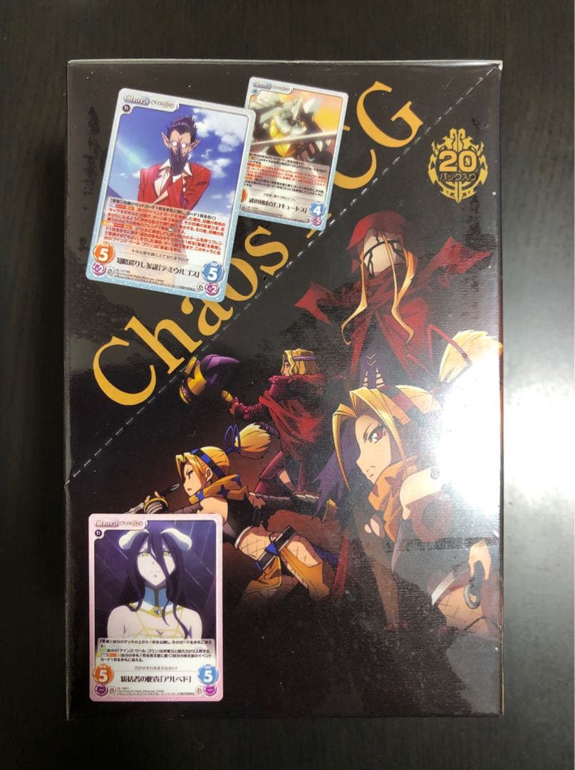 ChaosTCG オーバーロード 初版 絶版 未開封BOX