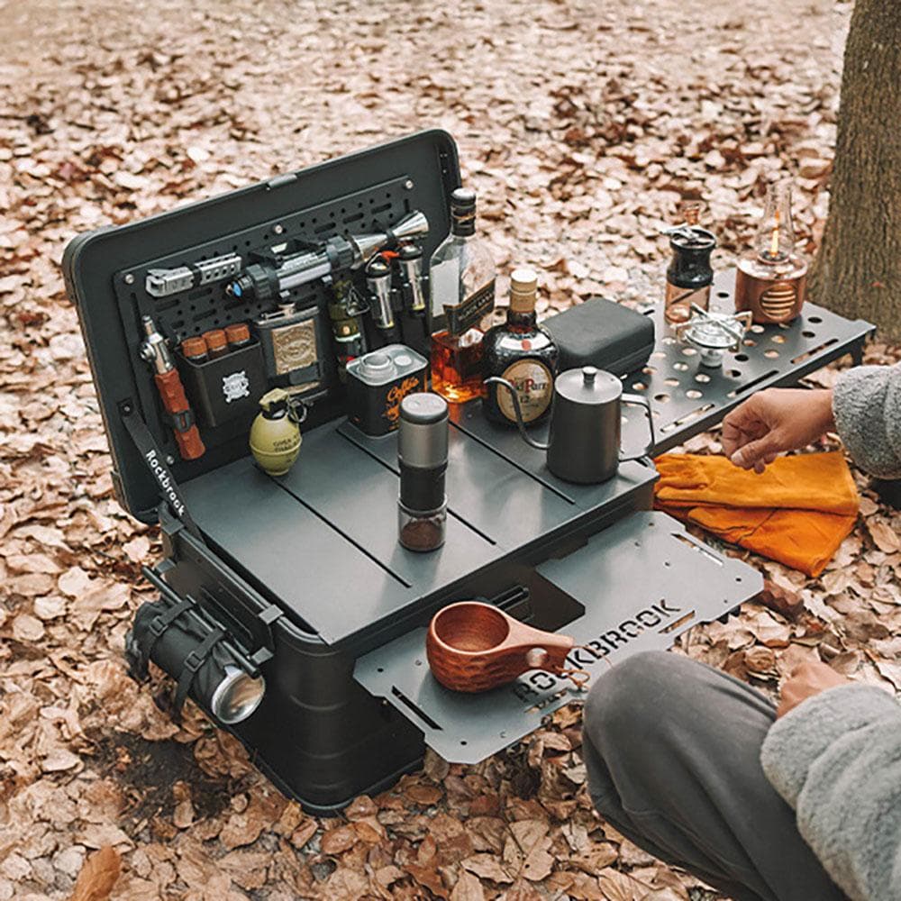 アルミマグネシウム コンテナ カスタムフルセット 50L (ブラック)