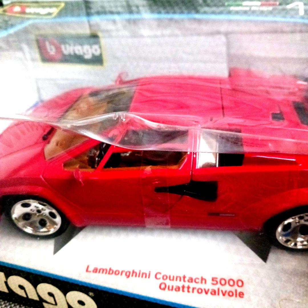ミニカー Burago Lamborghini Countach 1/18
