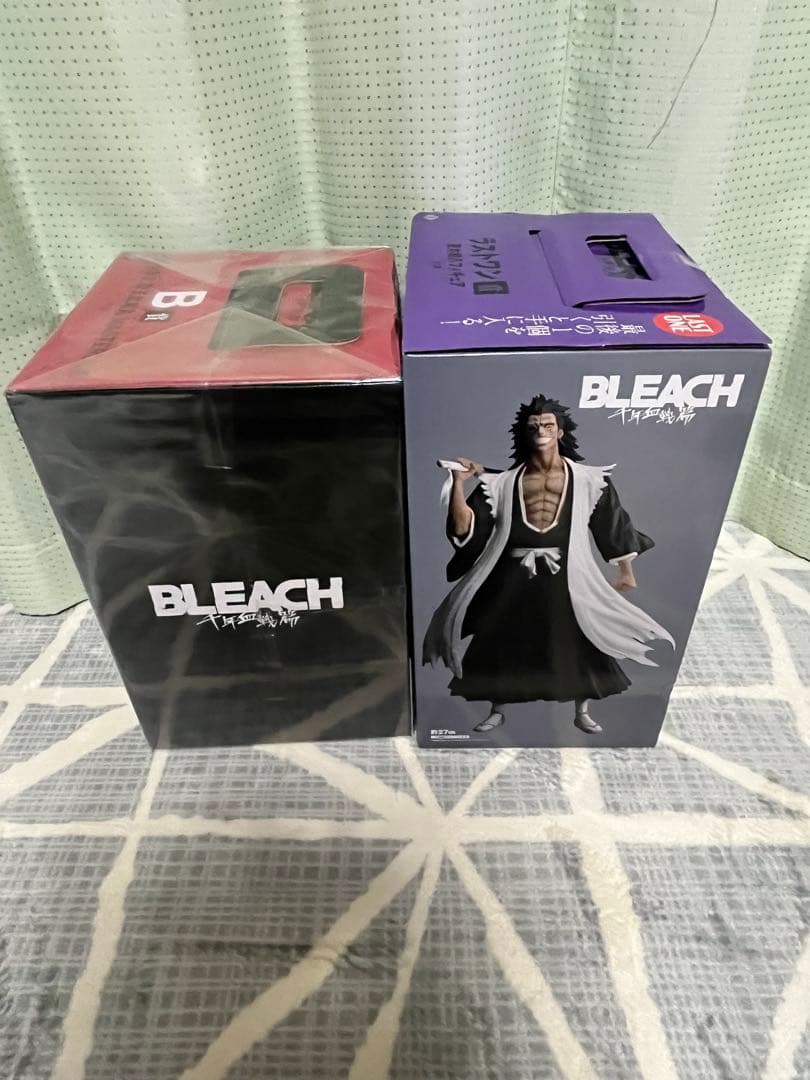 ブリーチ　一番くじ　阿散井恋次　更木剣八 フィギュア