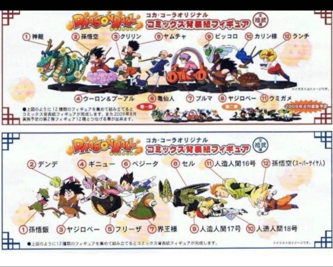 ドラゴンボール　コミックス　背表紙フィギュア　コンプリート　24種　未開封