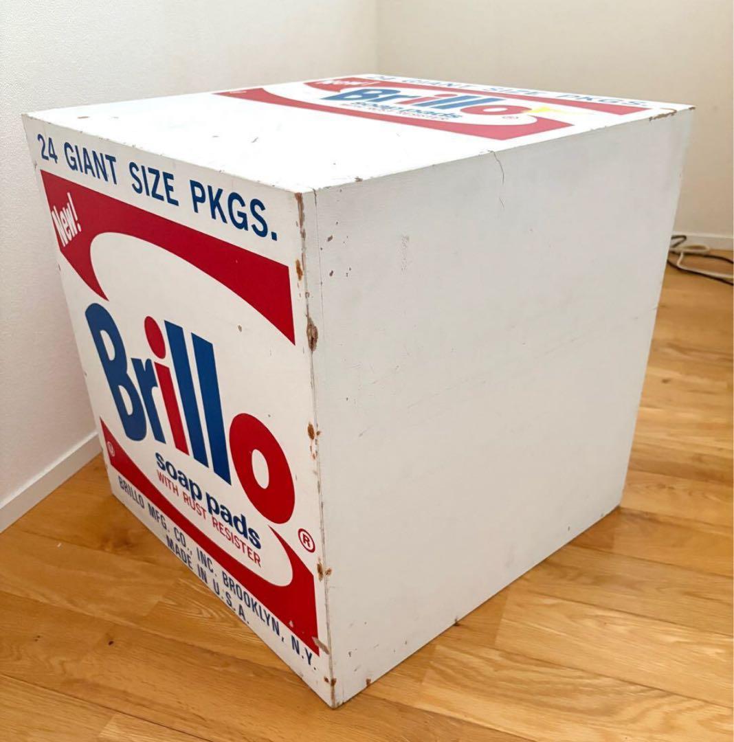 1990年代 アンディウォーホル Brillo Box ブリロボックス木製