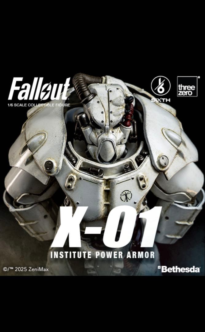 ThreeZero fallout 1/6 X-01 インスティチュートver