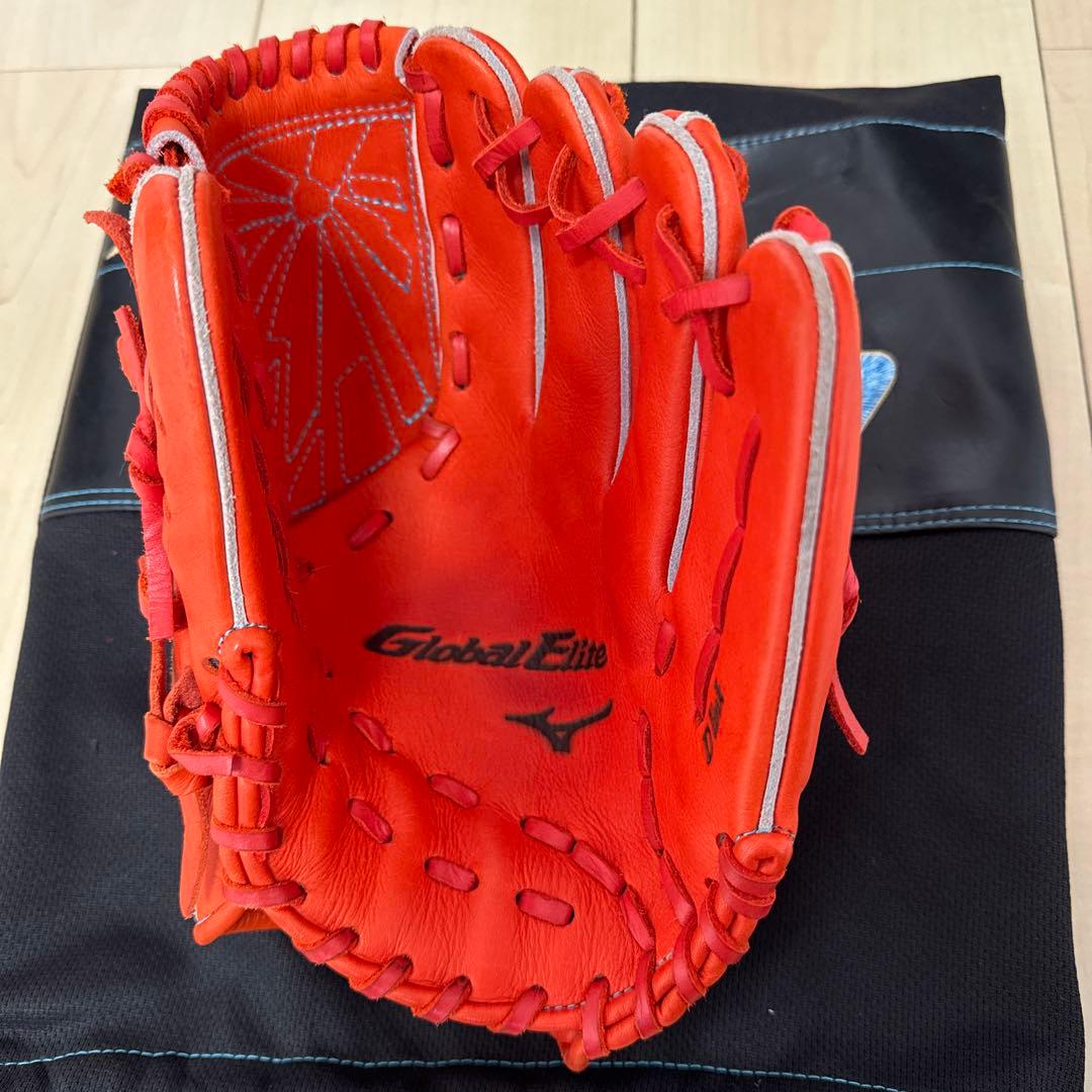 ミズノ　少年軟式　ピッチャー用　グローブ