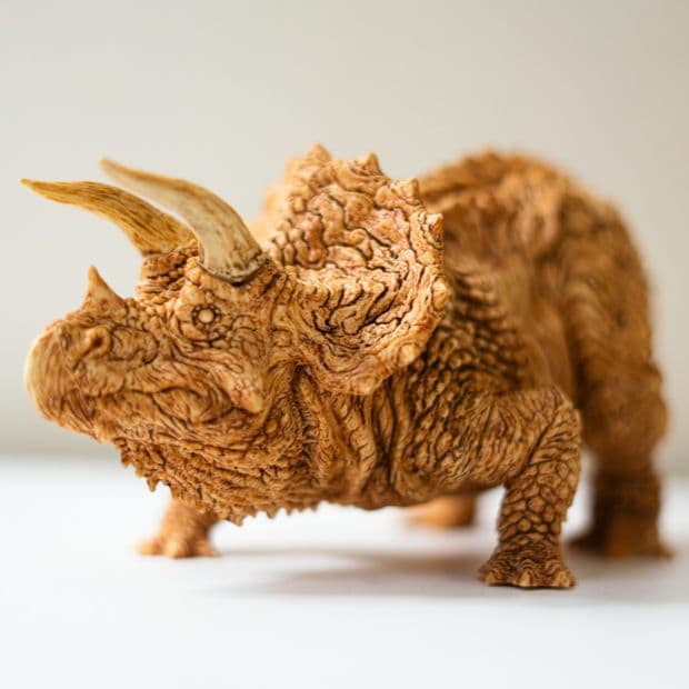 ねんど星人　トリケラトプス　ガレージキット