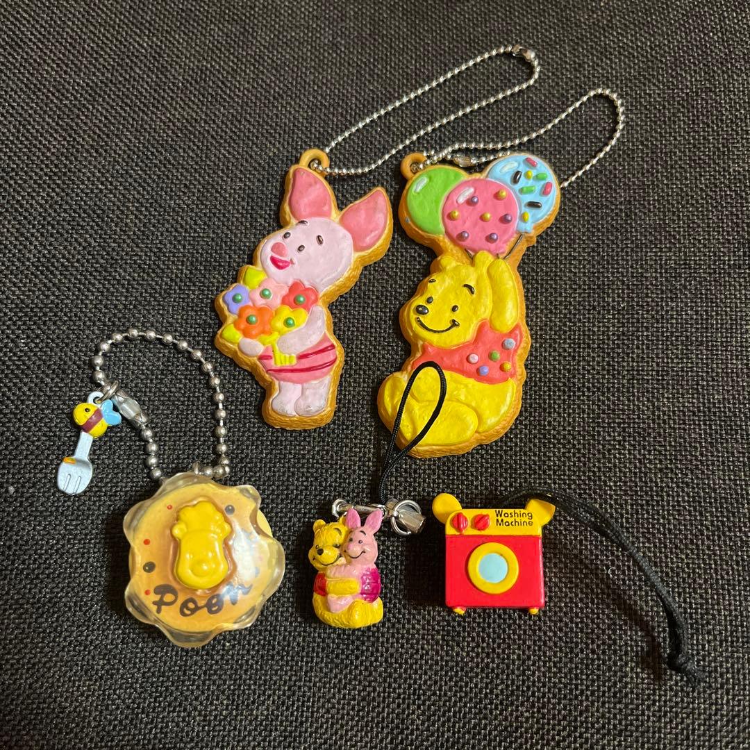 くまのプーさん ピグレット ディズニー キーホルダー 平成 平成レトロ 当時物