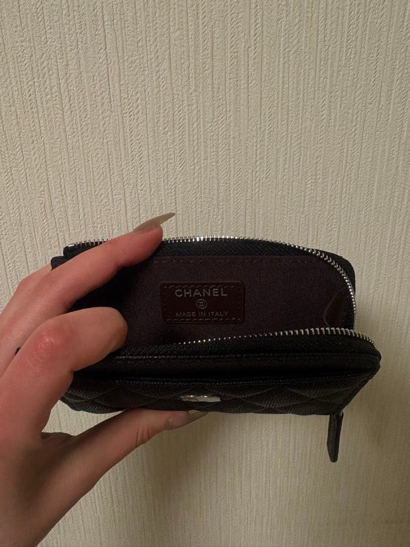 CHANEL フラグメントケース ノベルティ シルバー金具