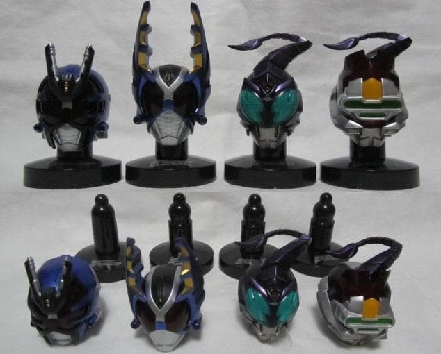 ライダーマスクコレクション◆ライダーマスコレ◆仮面ライダーカブト◆１７種◆未開封